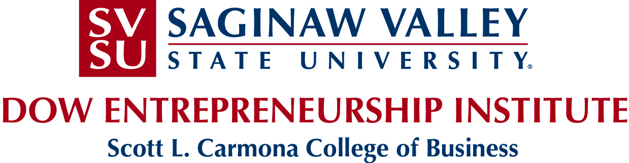 This is the new logo for the Dow Entrepreneurship Institute that has the new college name added.